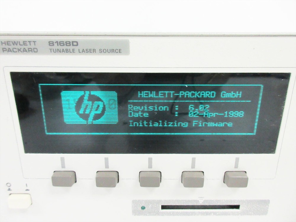 HP 8168D TUNABLE LASER SOURCE 1550NM, -4DBM