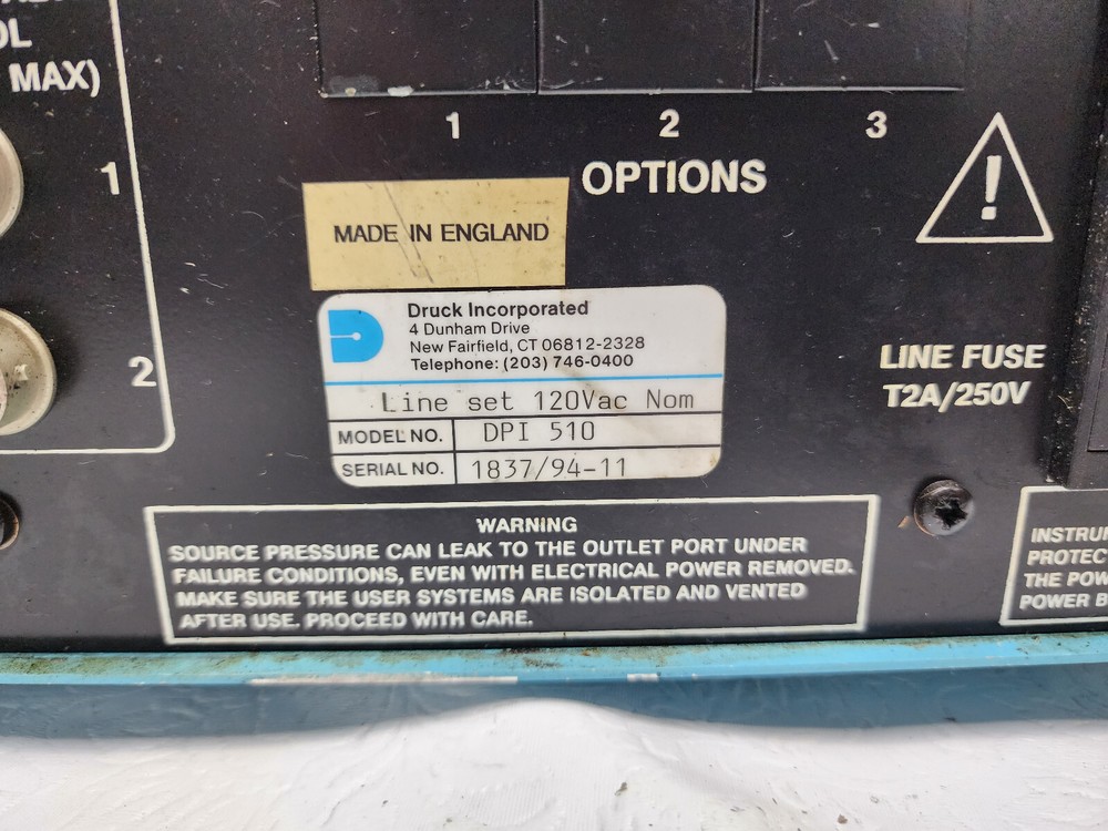 Druck DPI 510 Pressure Controller Calibrator