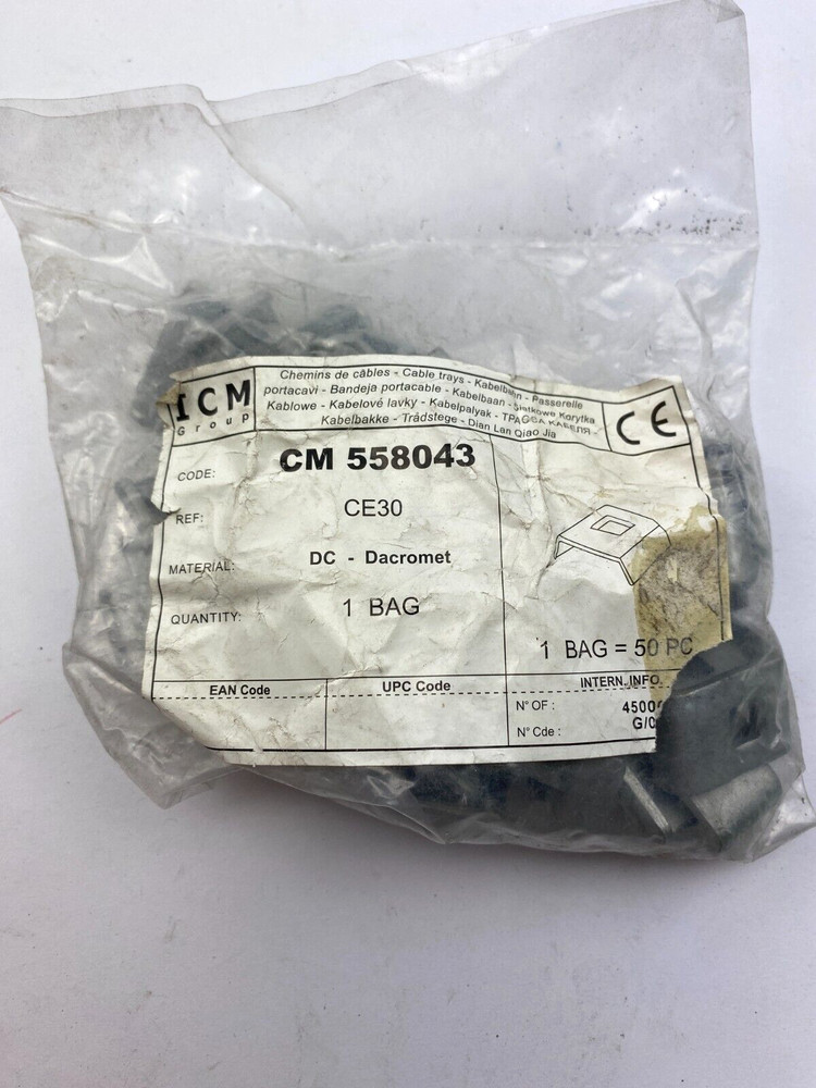 ICM CM 558043 Ce30 Cable Trays 200 Piece