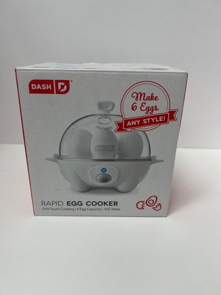 Dash Rapid Egg Cooker: 6 Egg Capacity Electric Egg Cooker for Hard Boiled Eggs