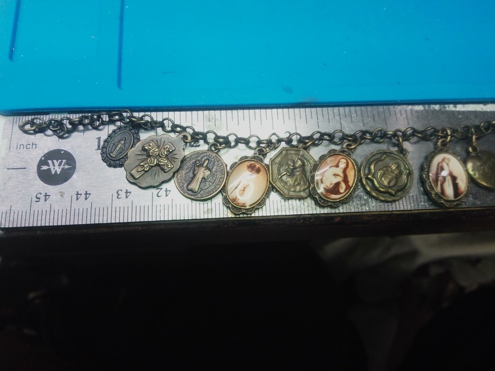 Christian Charm Bracelet 8"