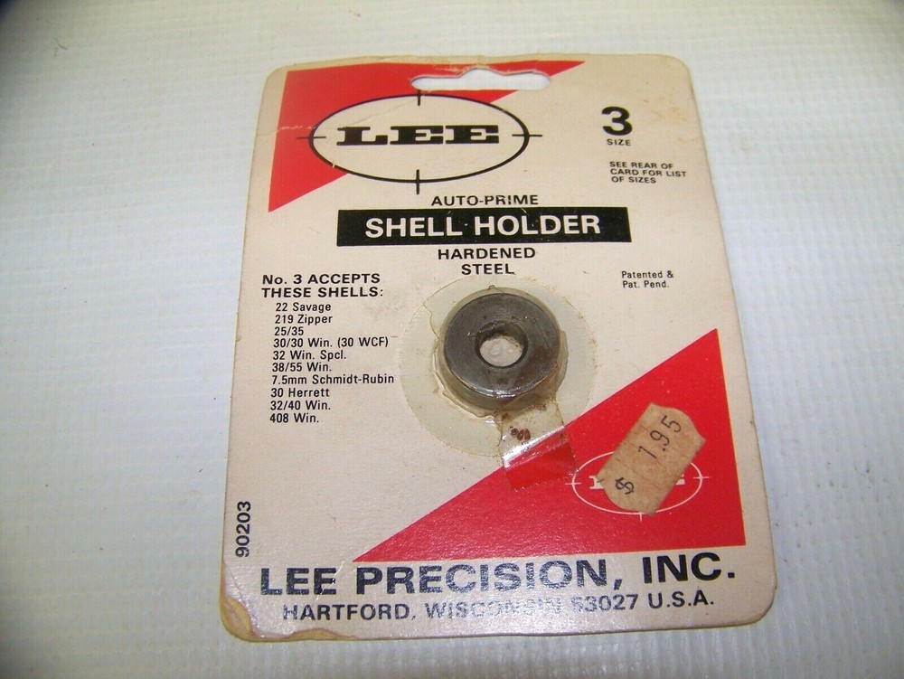 Lee Auto Prime  Shell Holder #3