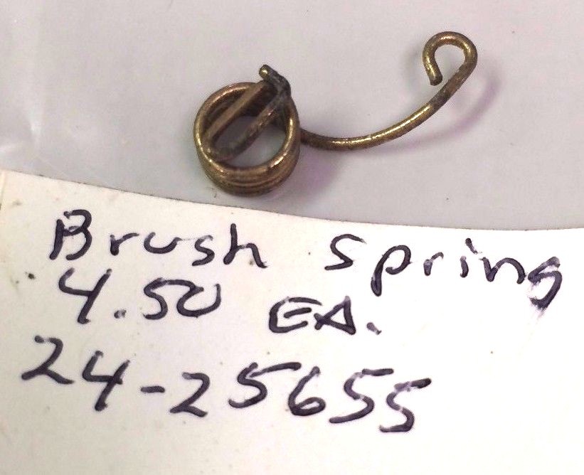 New Outboard Brush Spring, #24-25655