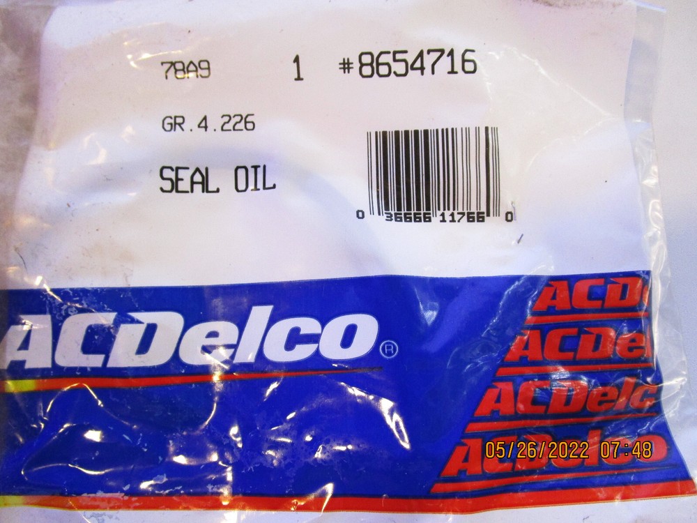 ACDelco 8654716 Auto Transaxle Front Pump Seal