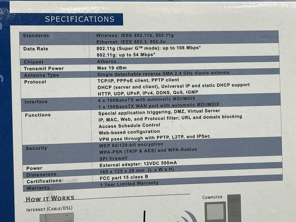 Airlink 101 Super G Multi-Function Wireless Access Point AP431W