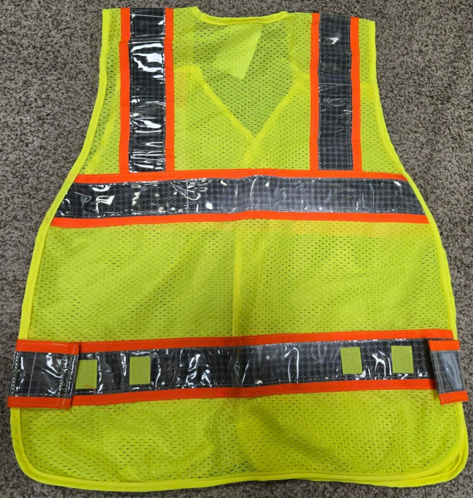 UNIQUESource ANSI/ISEA Reflective Type R Class 2 Safety Vest Regular Size Medium