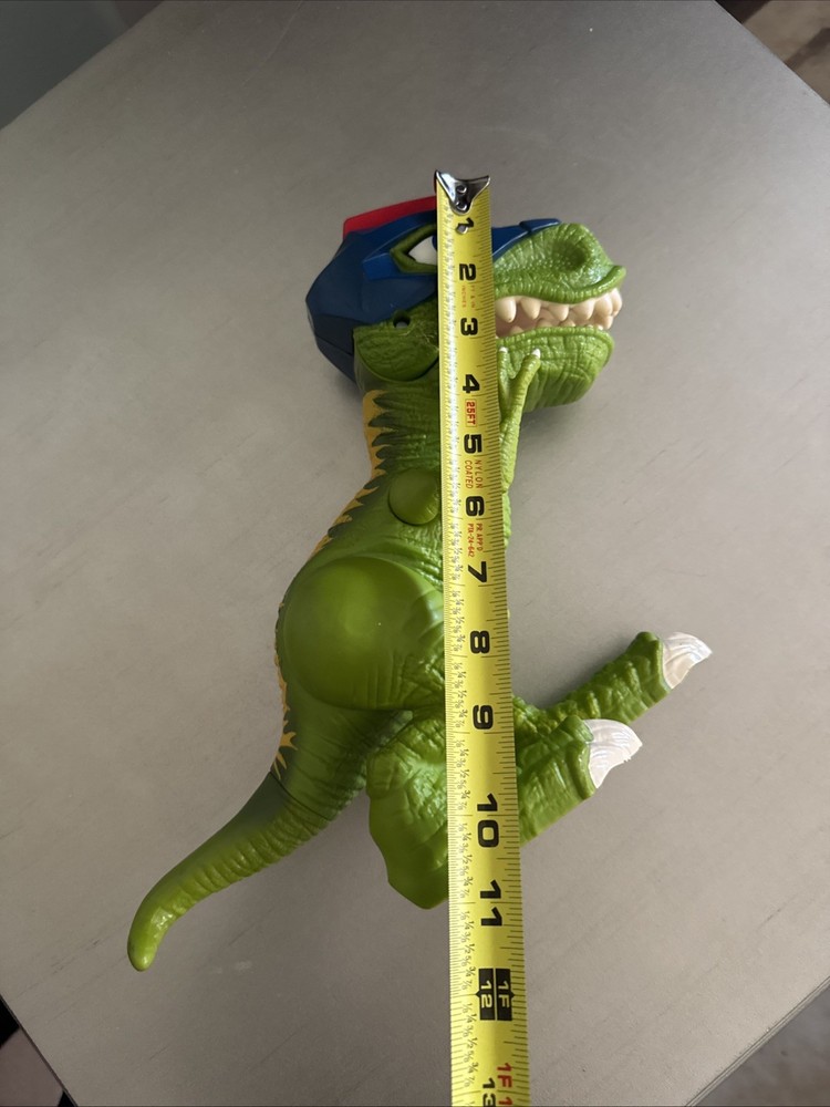 Playskool Heroes Chomp Squad Troopersaurus Dinosaur. tested/works. pre-owned