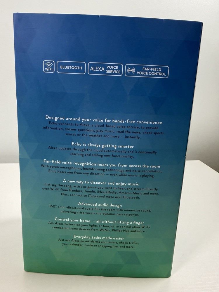 Amazon Echo (1st Generation) Smart Assistant - Black