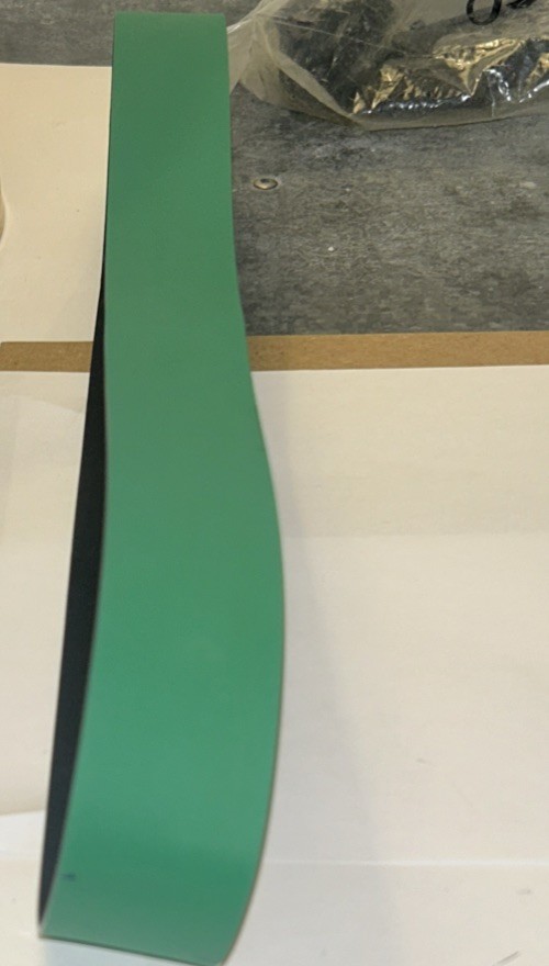 312215 Register Belt, 35.5" Green, Profold