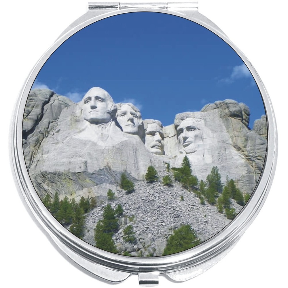 Mount Rushmore Compact with Mirrors - Perfect for your Pocket or Purse