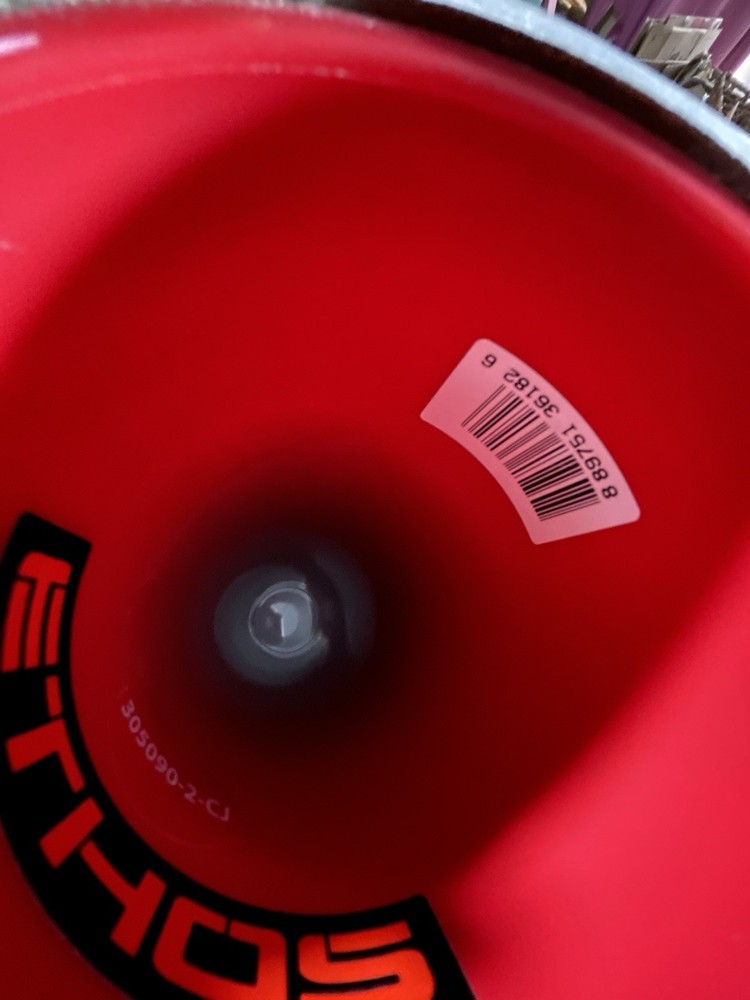 Ethos 20” Tri-Density Recovery Roller Multi Color Red Black