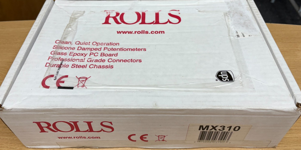 Rolls MX310 Three Channel Microphone Mixer