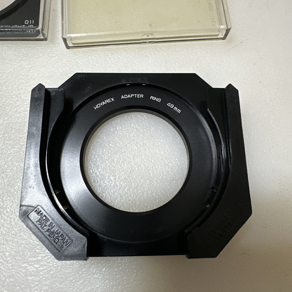 Hoyarex Filter System 49mm, Includes Adapter And 3 Filters And A Skylight Plus