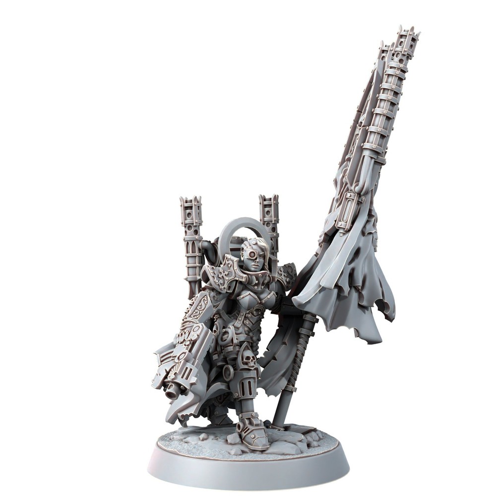 EMPEROR SISTER WITH STANDARD