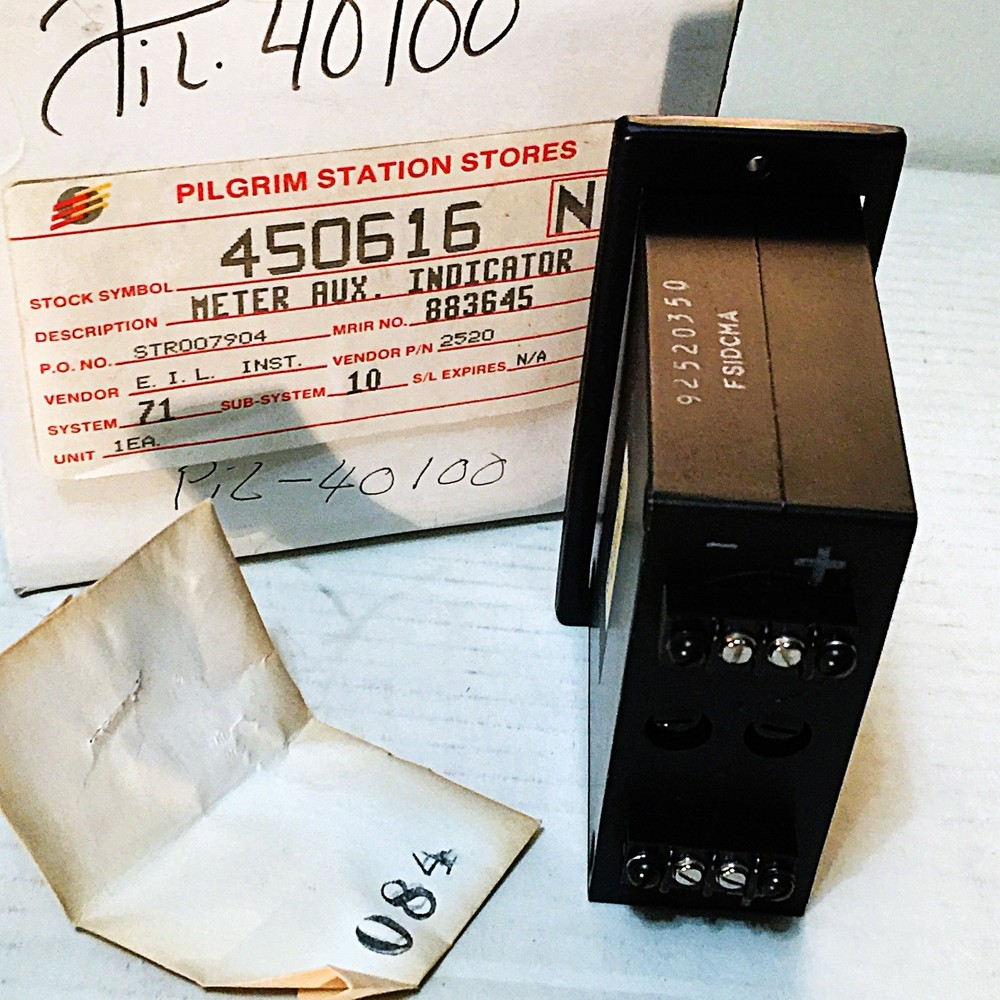 INTERNATONAL INSTRUMENTS FSIDCMA SPEED PANEL METER 1-100