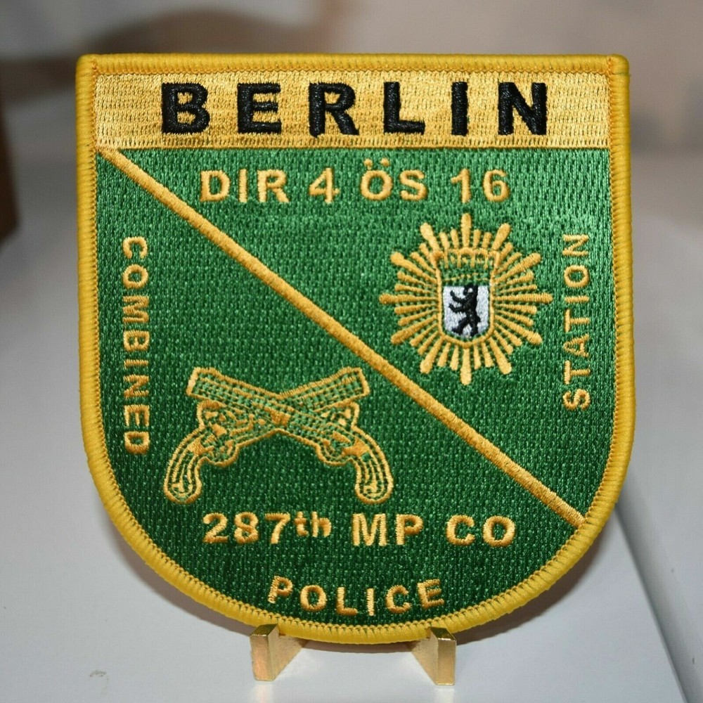 U.S Army - Berlin  German Police patch