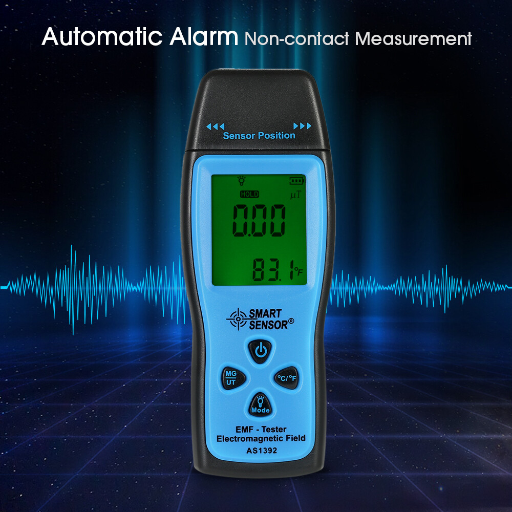 Handheld Digital LCD EMF Tester Electromagnetic Field Radiation Detector