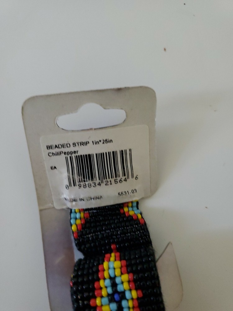 Tandy Leather Beaded strip 25' 4-variations