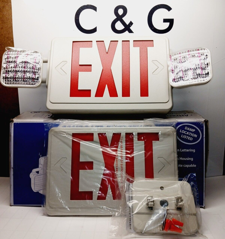 NEW COMBO LED EMERGENCY LIGHTING FIXTURE