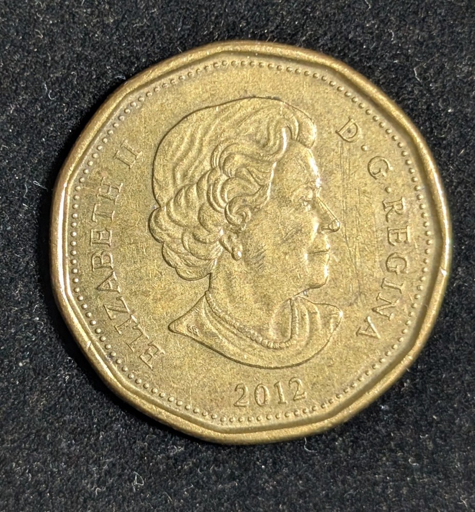2012 Canada 1 Dollar Circulated KM# 1255