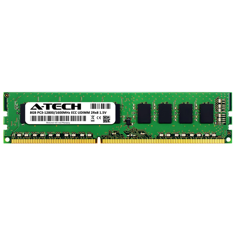 8GB PC3-12800E ECC UDIMM (Samsung M391B1G73QH0-CK0 Equivalent) Server Memory RAM