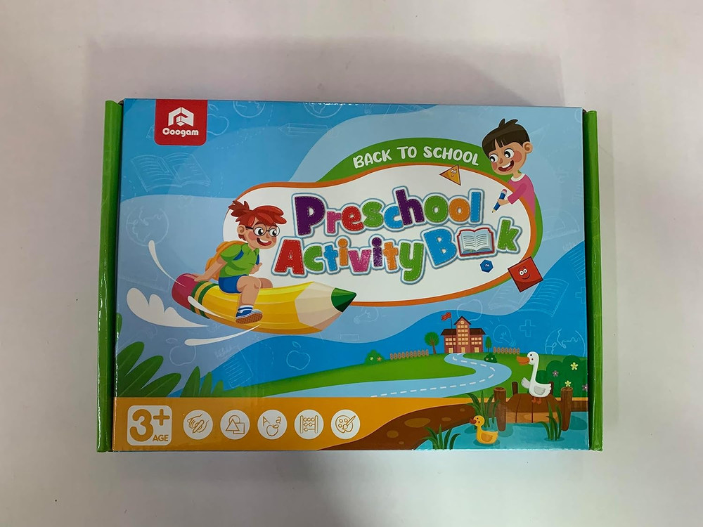 Coogam Magic Writing Practice for Preschool with Color Pattern, Learn to Write W