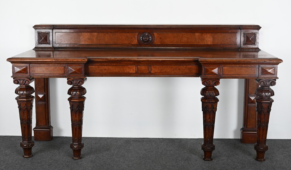 19th Century Gothic Sideboard or Huntboard