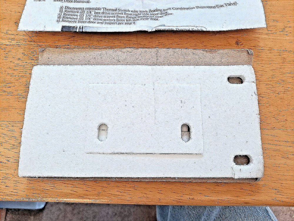 Bradford White Inner Door Gasket Replacement Kit 239-44078-00 NOS FREE SHIPPING