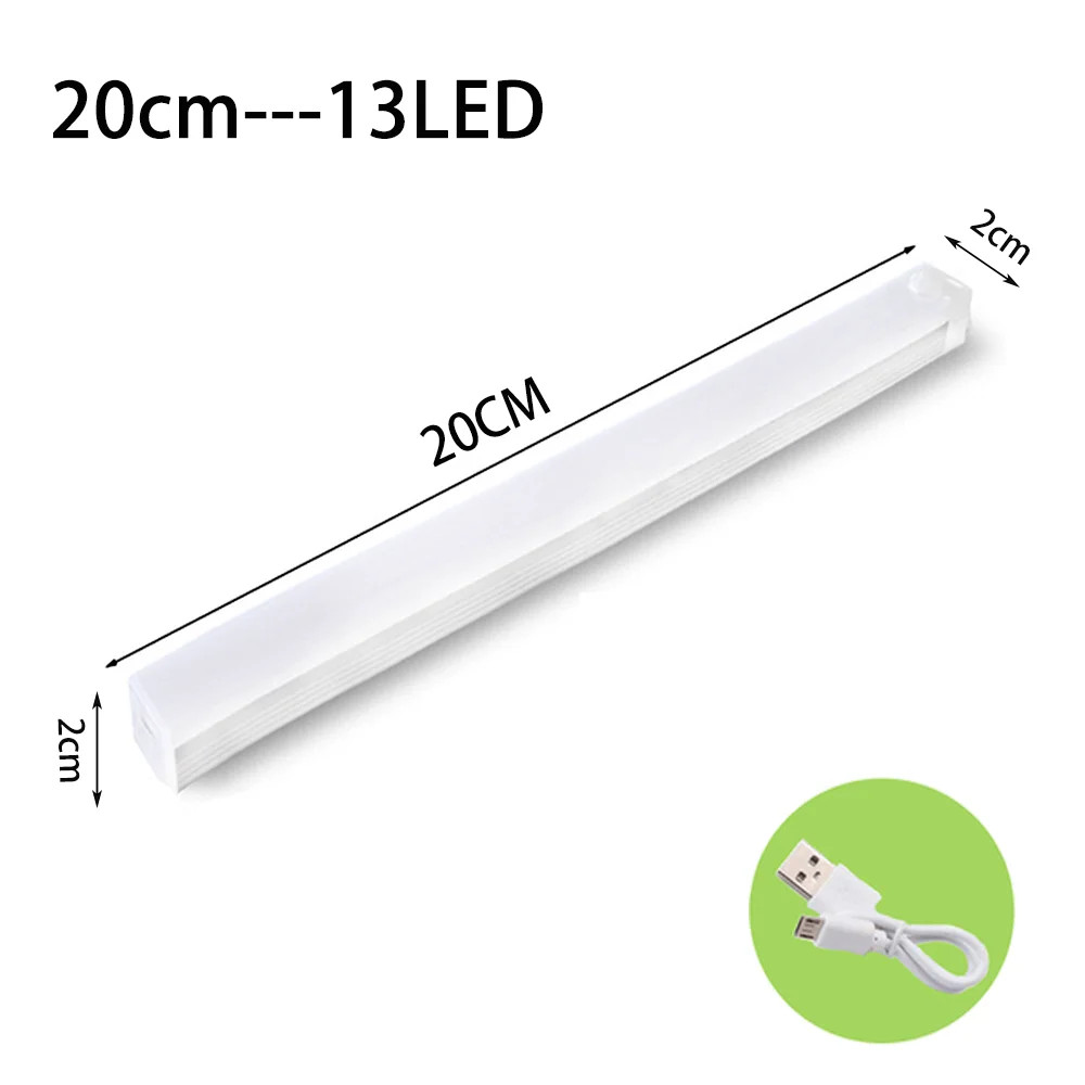 LED Motion Sensor Light Wireless LED Night Light Type C Rechargeable Light Cabin