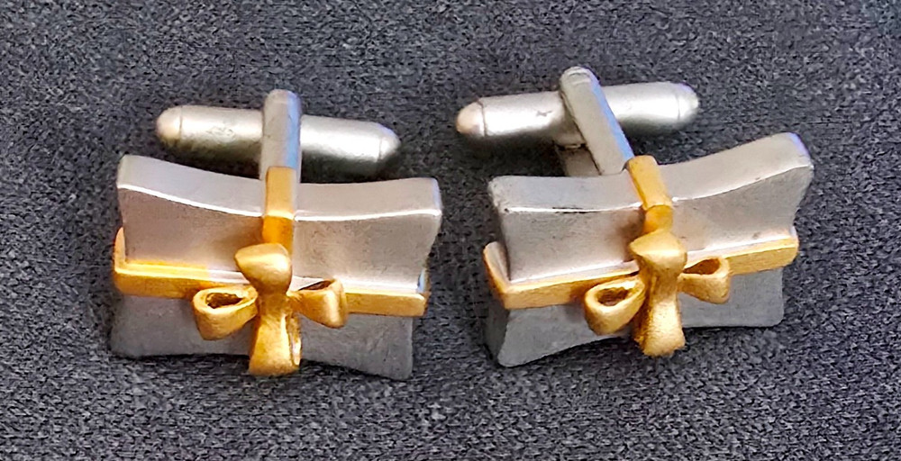 Unique Christmas Present Mens Cufflinks