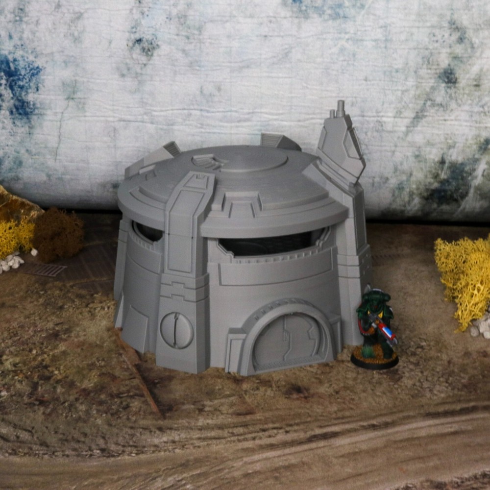Bunker - United Frontier - Tabletop Wargaming Grimdark Gothic Sci-Fi Terrain