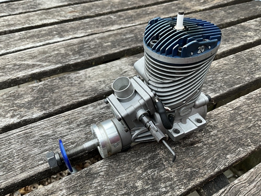 Evolution 20cc Gas Rc Airplane Engine Spins Free (B)