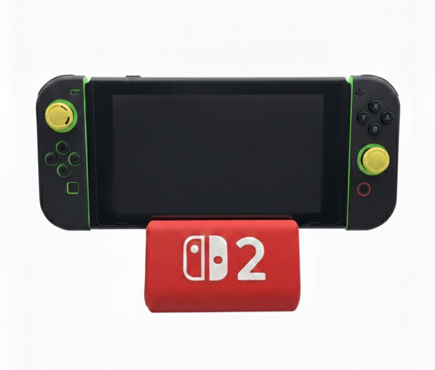 Nintendo Switch 2 Stand Dock Holder Display Handheld Storage Mount 3D Printed