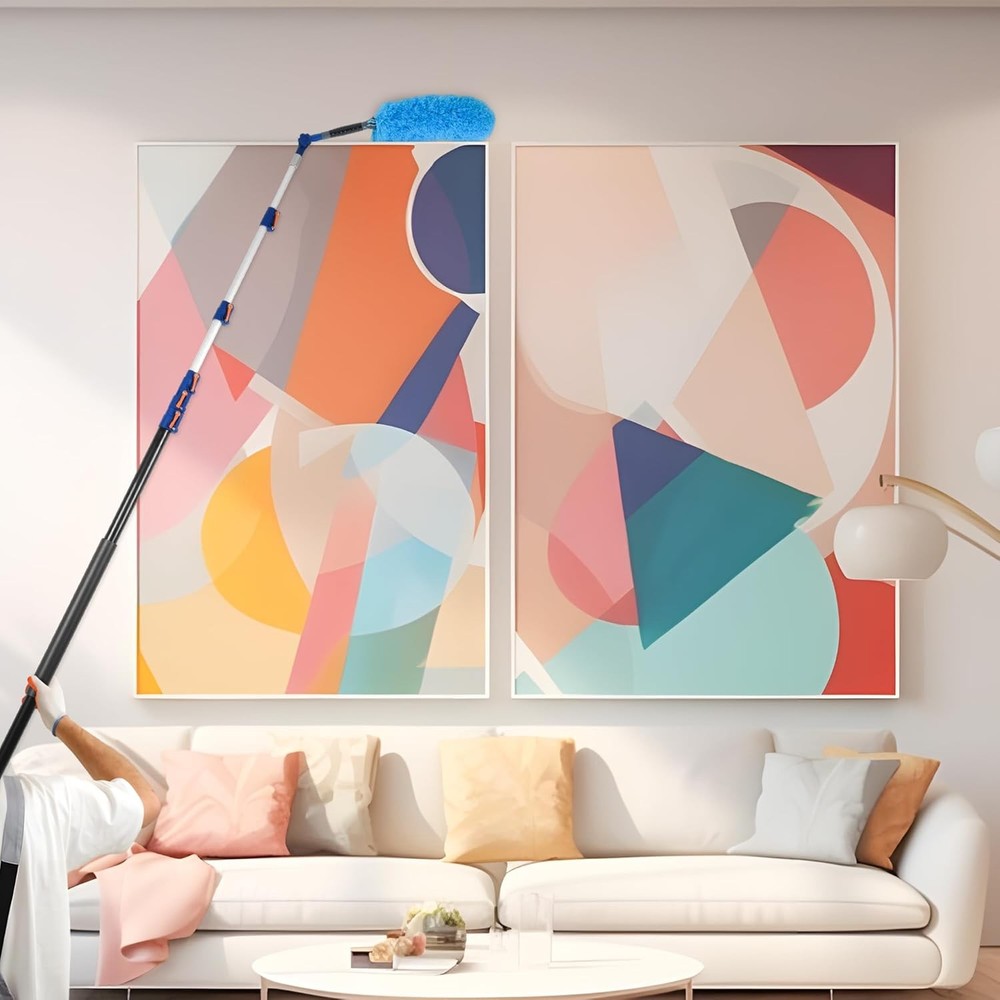 Telescoping Extension Pole, 5-12FT Multi-Purpose Extendable Pole with Universal