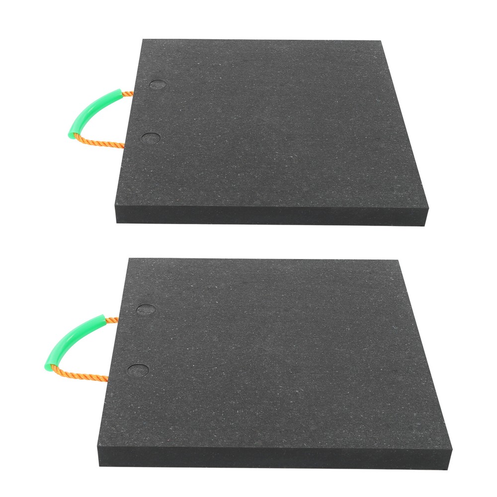 2pcs Heavy Duty Stabilizing Blocks Medium Size Support Pads Square Support Pad