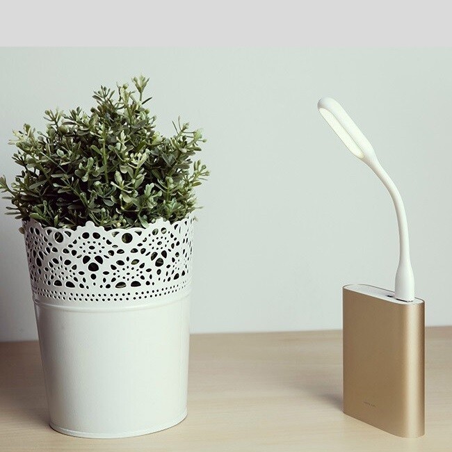 2x USB-Powered LED Lamp Laptop Computer Desktop Light Bright White Flexible Bend