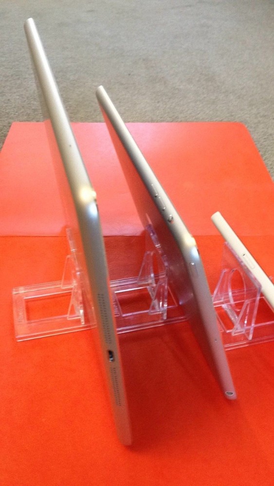 5x Acrylic Adjustable Display Stand iPhone iPad Tablet Kindle Galaxy $2.59ea QTY