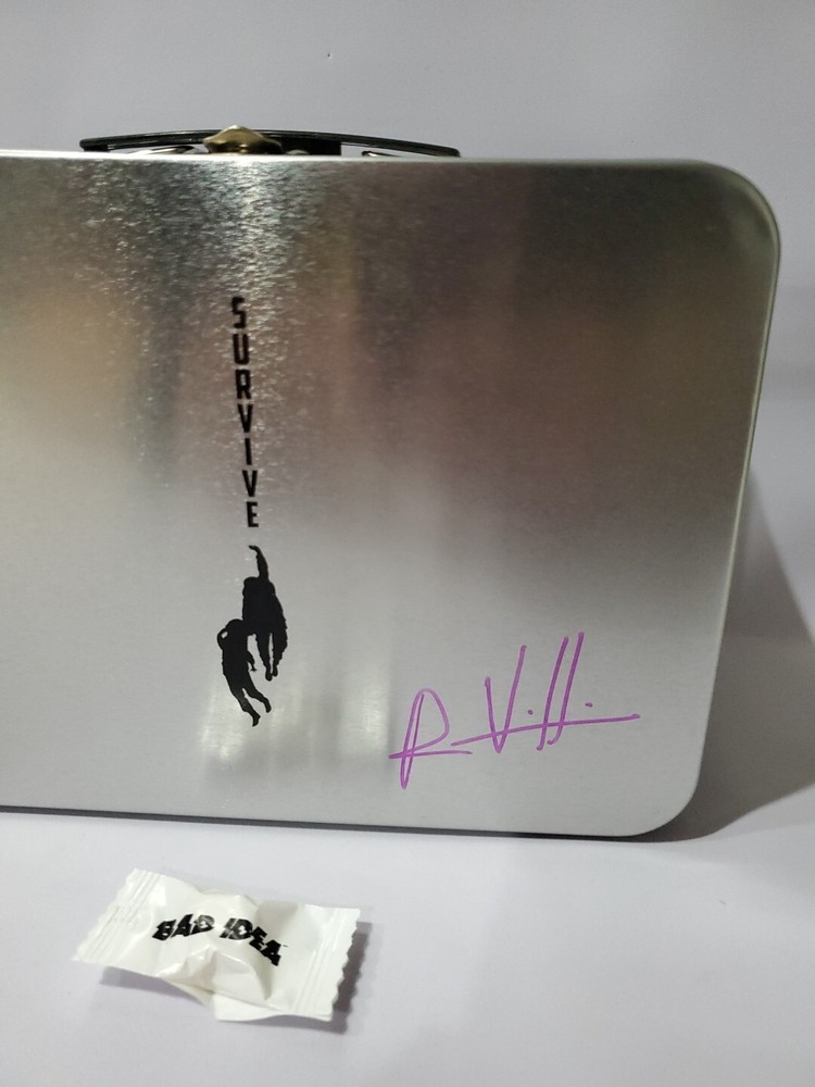 Survive Bad Idea Comics Lunch Box Auto By Rob Venditti Baltimore Comic Con Excl.