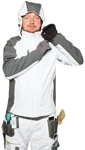 AXUS Decor - S-Tex Jacket White/Grey - Small