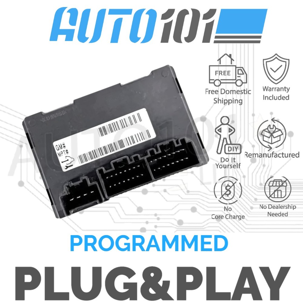 VIN Programmed 2014-2018 Chevrolet Silverado Transfer Case  Module 86522174