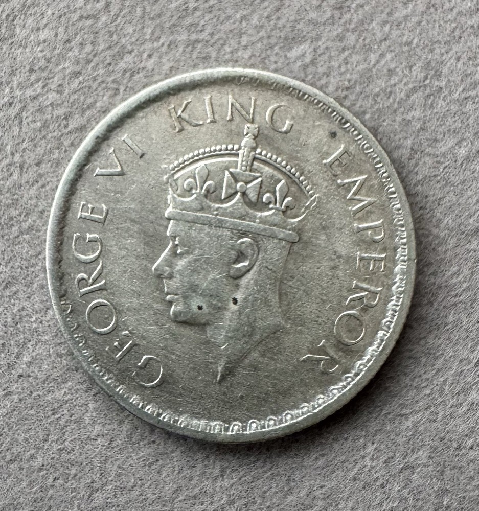 1940 Half Rupee - India - King George VI