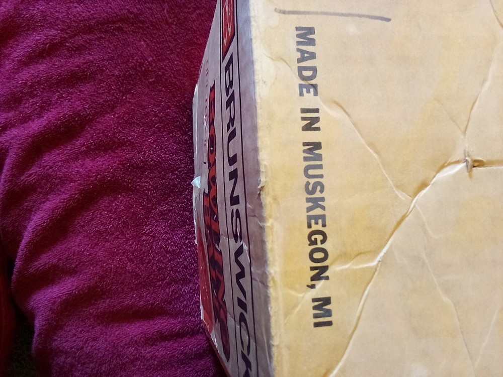 Brunswick bowling ball 10.34