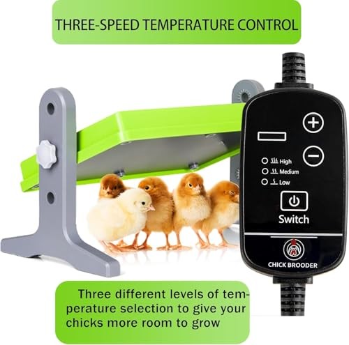 Fuzzy Bird Chick Brooder (12''*8'') Brooder Heater for Chicks Ducks and Birds