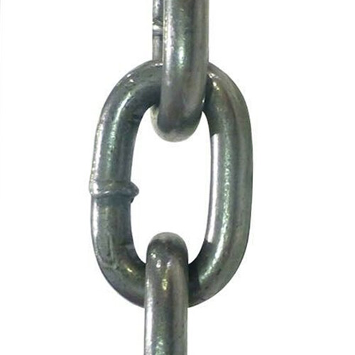 Self Colored Grade 30 Chain 1/2" x 35 FT Bulk 4,500 lbs WLL Proof Coil Rigging
