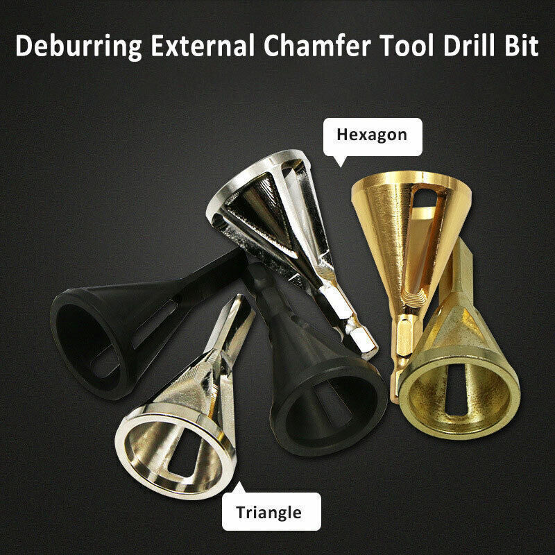 Deburring External Chamfer Tool Stainless Steel Remove Burr Tools Drill Bit Tool