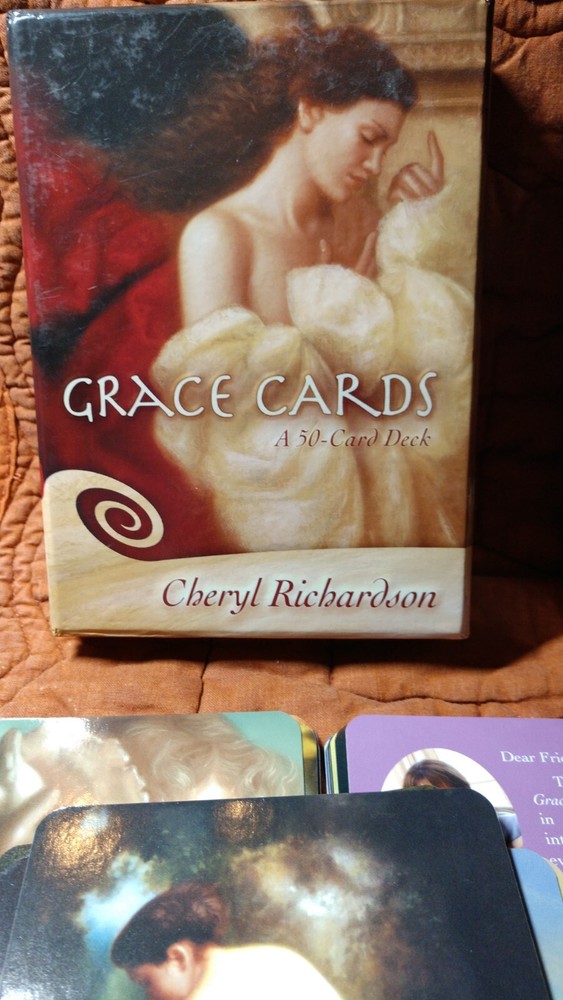 GRACE CARDS - 2005 - 50 CARD DECK - CHERYL RICHARDSON EUC