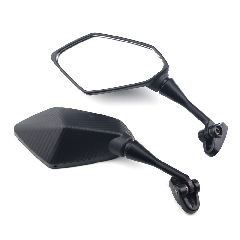 Left & Right Rearview Mirrors For Honda CBR250R 2011 2012 2013 Carbon