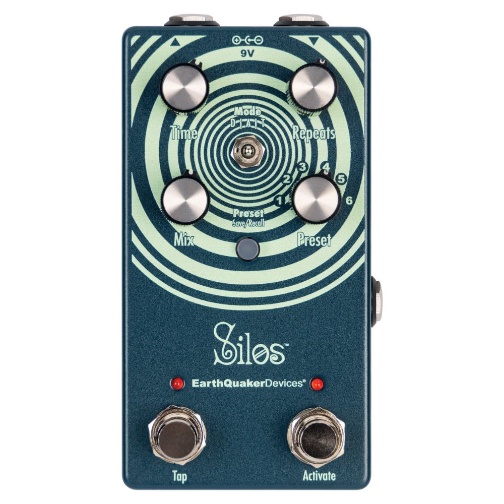 EarthQuaker Devices Silos Multi-Generational Time Reflection Device Delay Pedal
