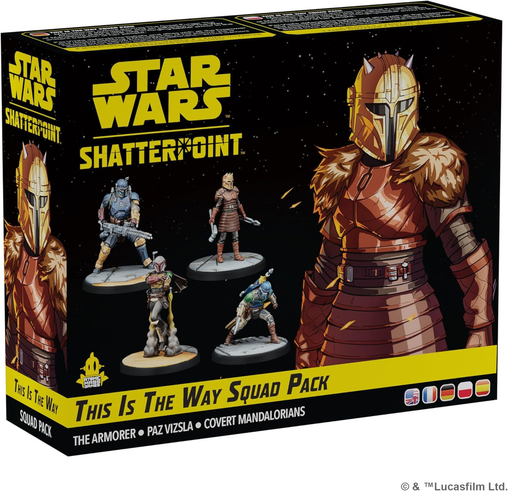 Star Wars Shatterpoint This Is the Way Squad Pack - Tabletop Miniatures Game, St