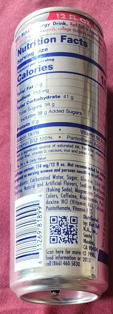 Red Bull - Tetris - 12oz - USA - EMPTY Can